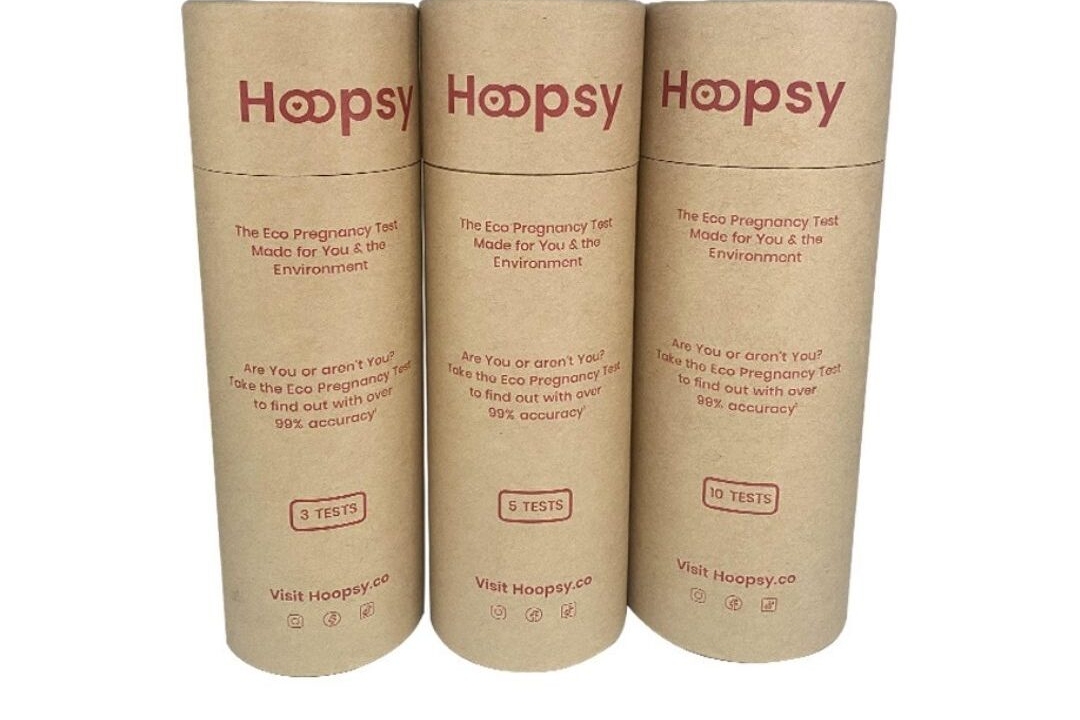 Eco pregnancy test packaging