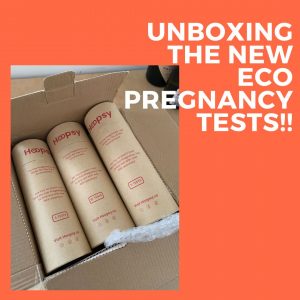 unboxing the new eco pregnancy tests