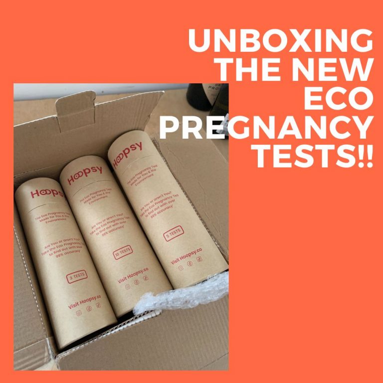 unboxing the new eco pregnancy tests