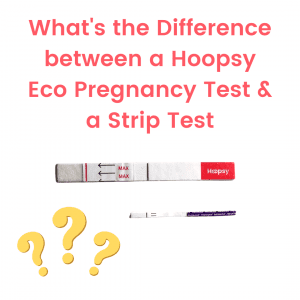 what is the difference between a hoopsy eco pregnancy test and a strip test