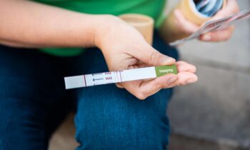 pregnancy test evaporation lines