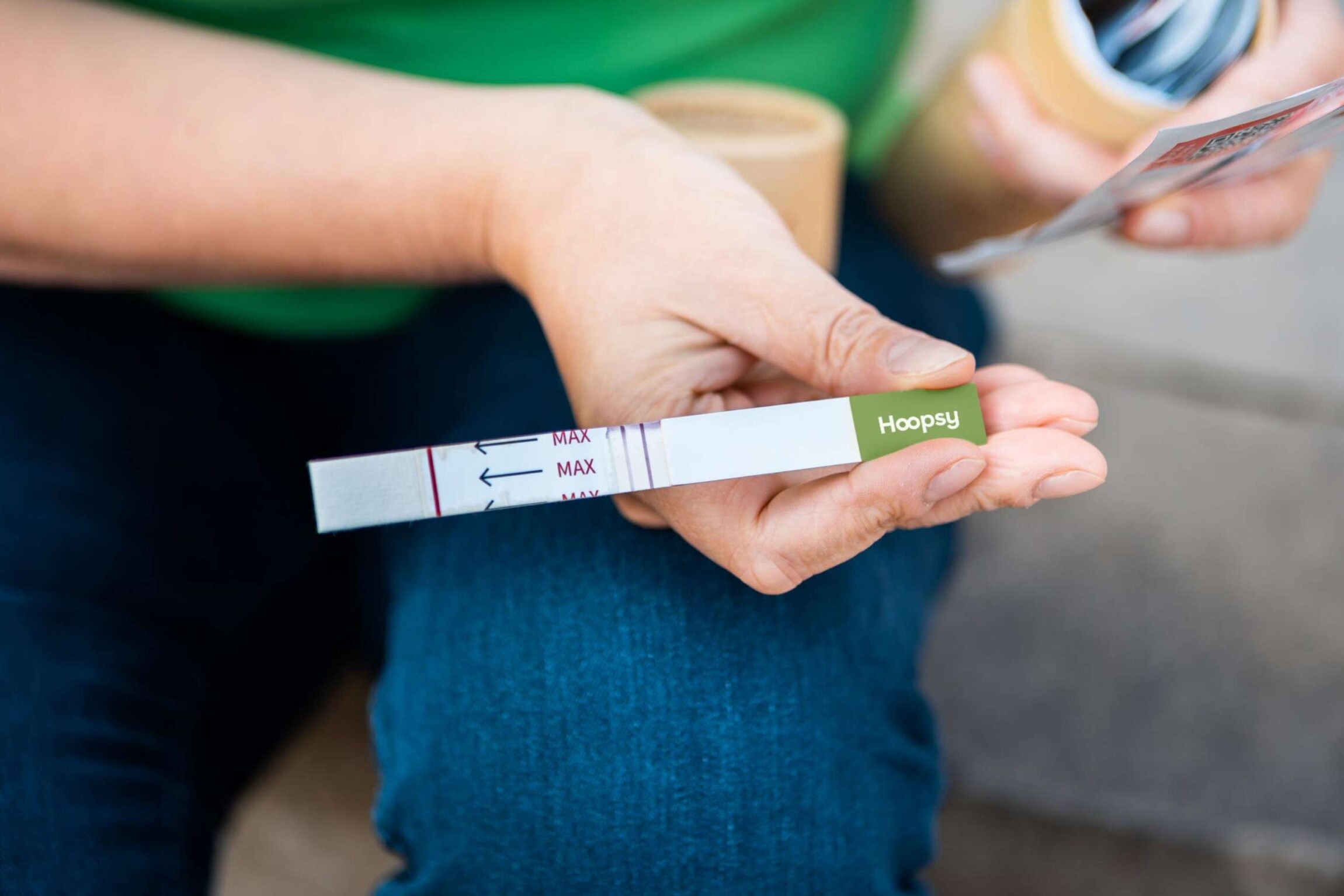 pregnancy test evaporation lines