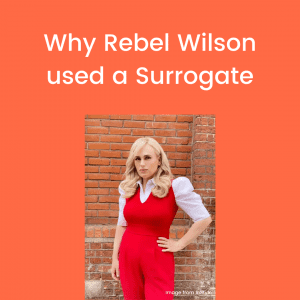 Why Rebel Wilson used a Surrogate