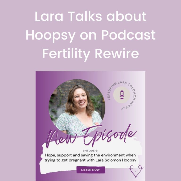 Lara Talks about Hoopsy on Podcast Fertility Rewire