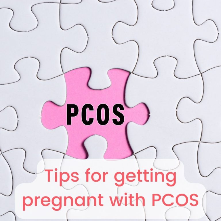 Tips for getting pregnant with PCOS