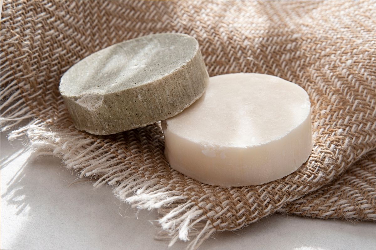 sustainable swap solid shampoo