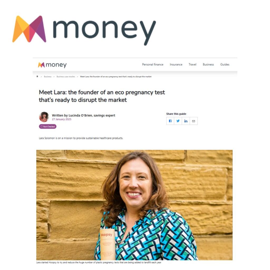 Article on Money.co.uk about Lara founder of Hoopsy