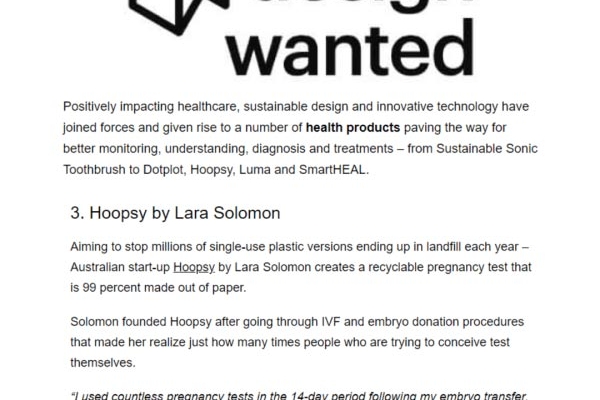 Sustainable design and innovative technology, discover five health products