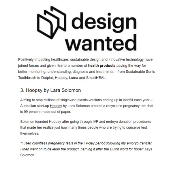Sustainable design and innovative technology, discover five health products