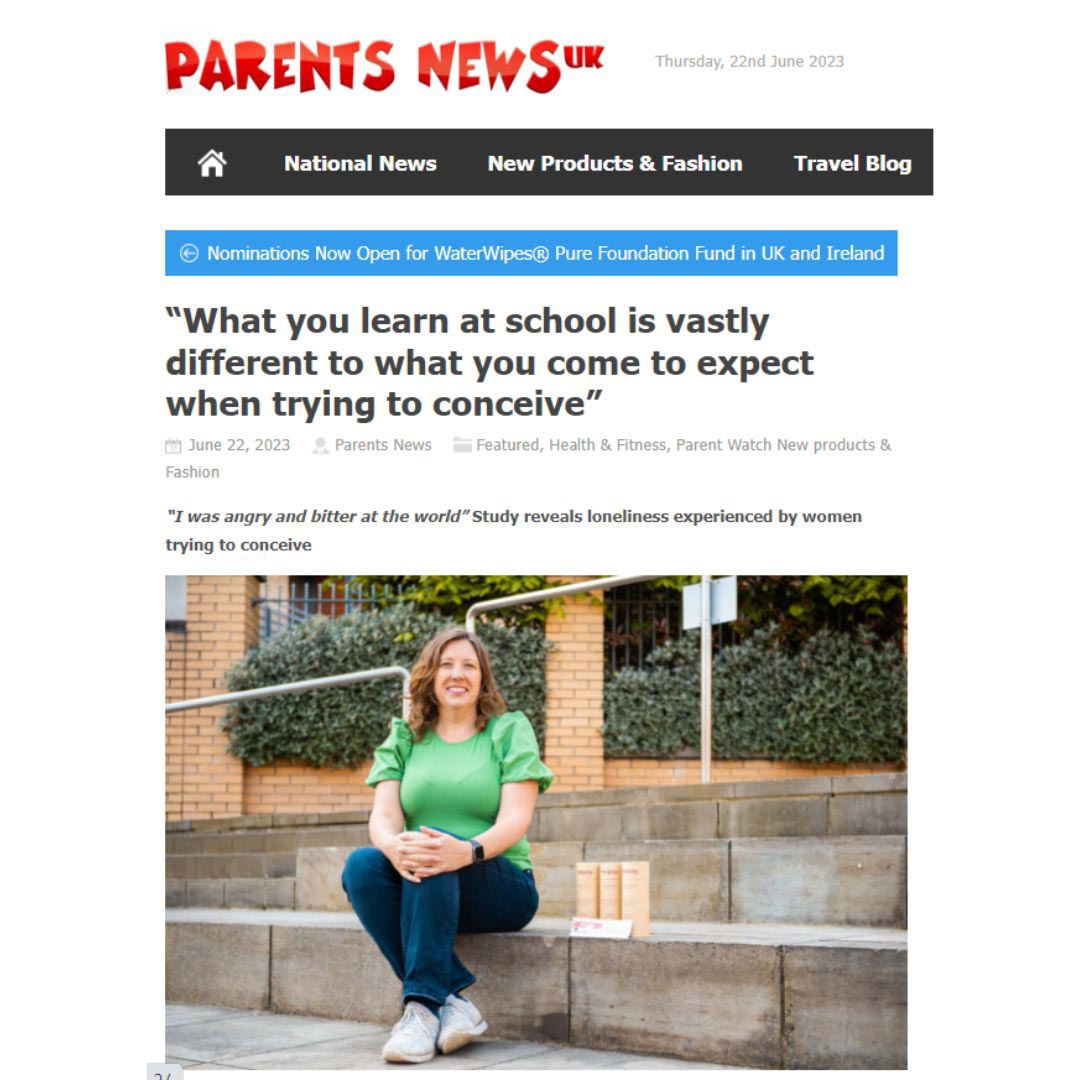 “What you learn at school is vastly different to what you come to expect when trying to conceive”