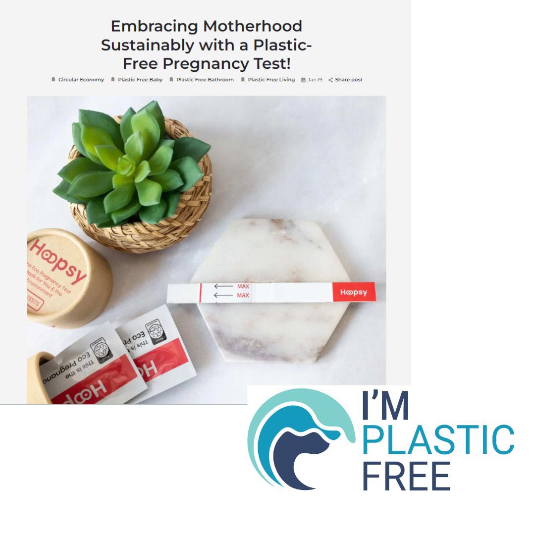 Embracing Motherhood Sustainably with a Plastic-Free Pregnancy Test!