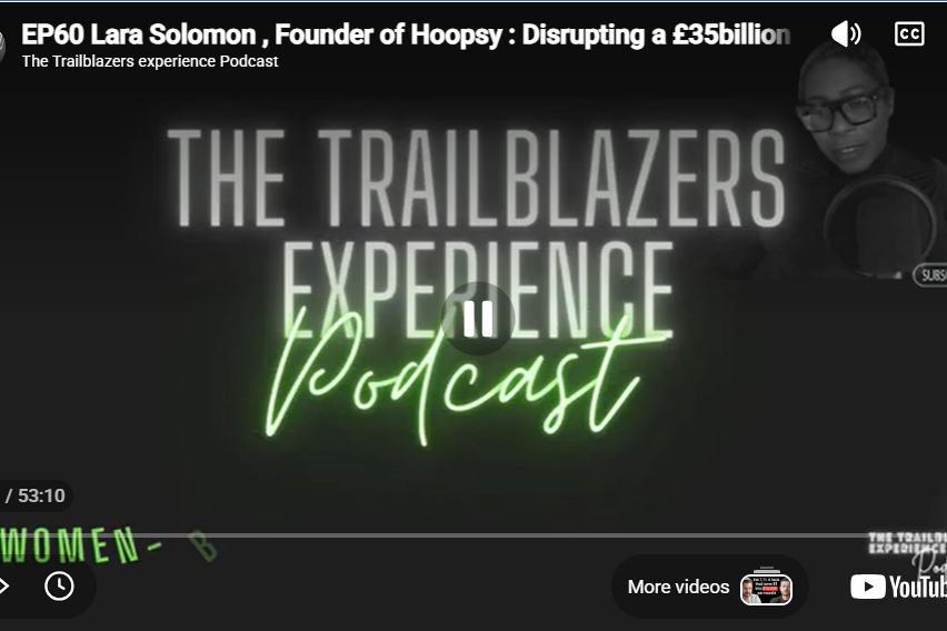 Lara's interview on the Trailblazers podcast
