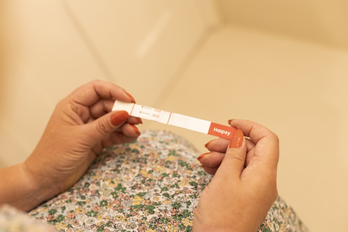 positive pregnancy test