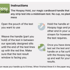 Hoopsy hold instructions