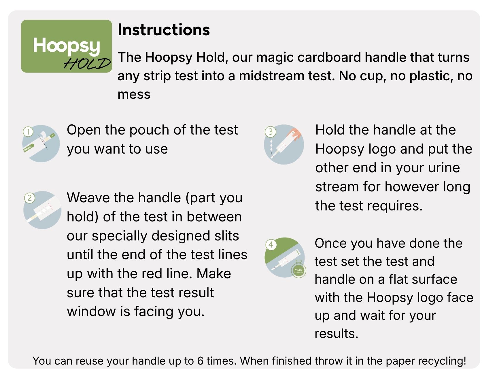 Hoopsy hold instructions