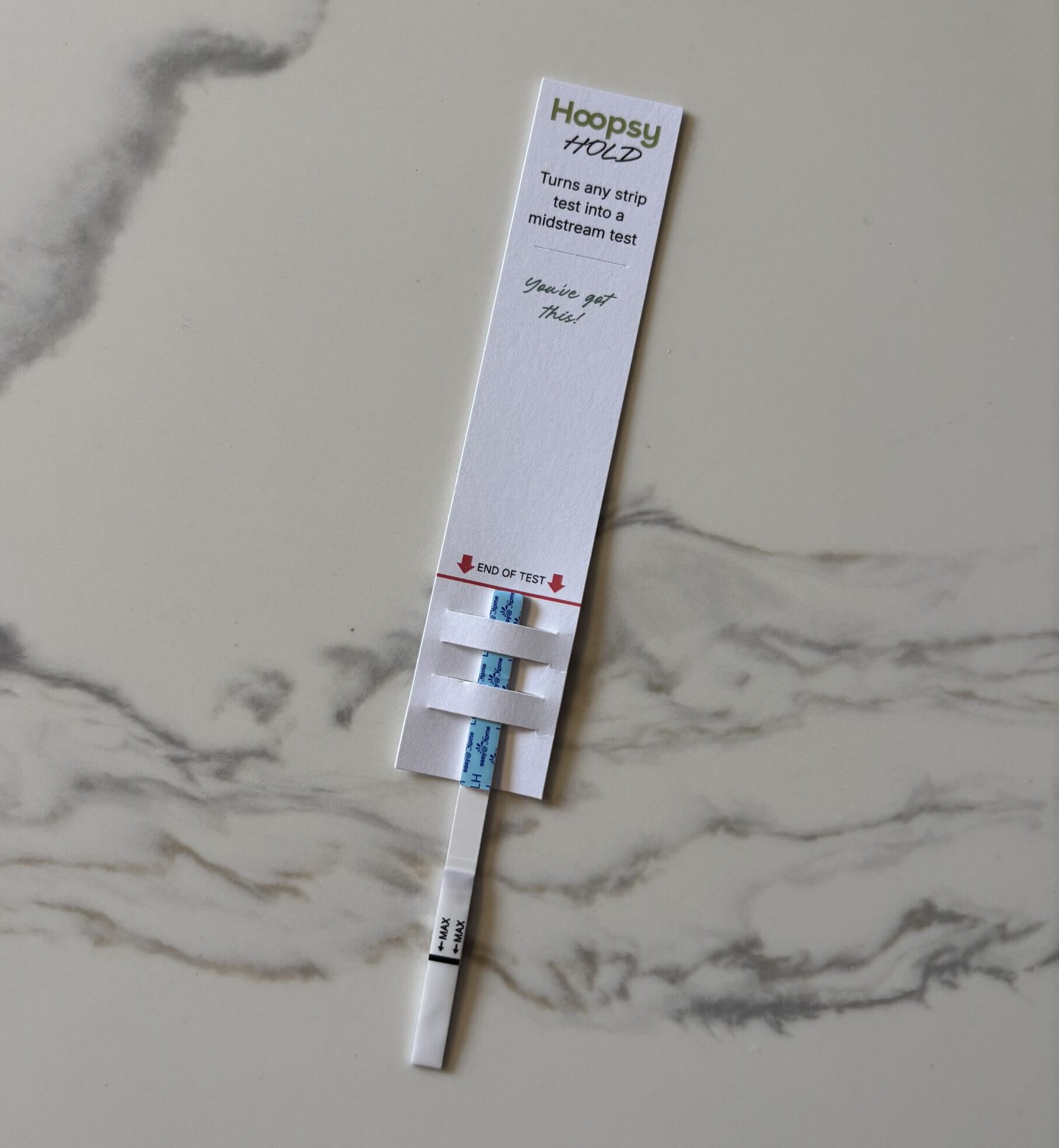 Hoopsy hold with test