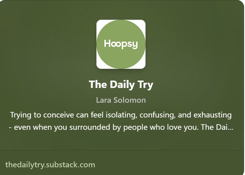 The daily try on Substack
