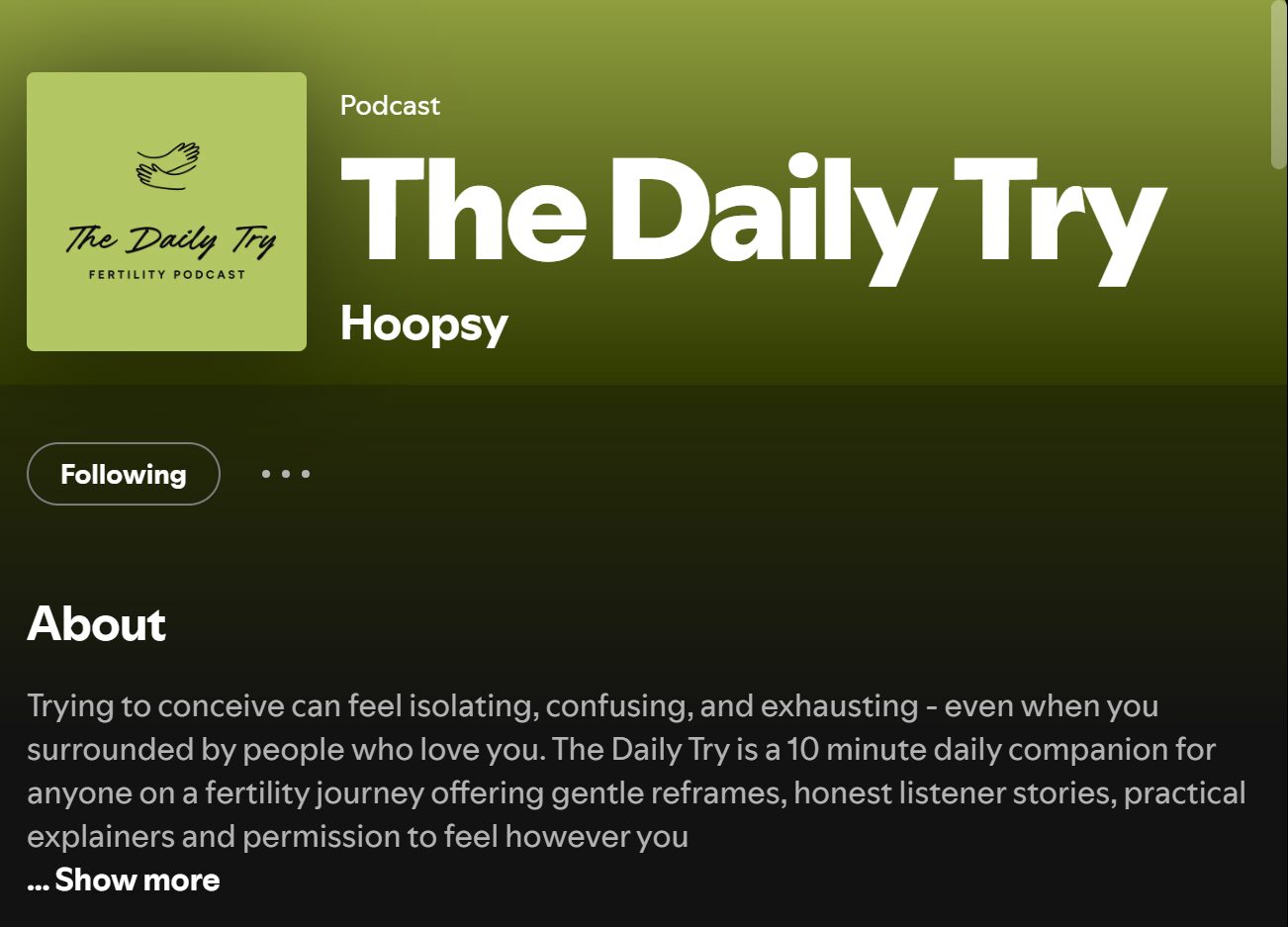 The Daily Try on Spotify